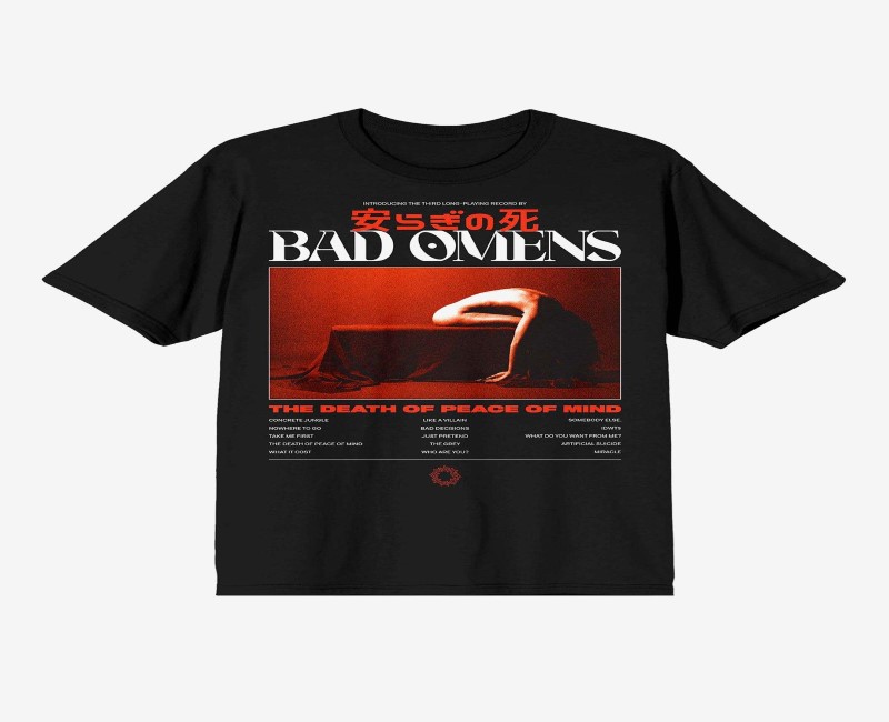 bad omens Official Merchandise: Metalcore Fashion with Authority